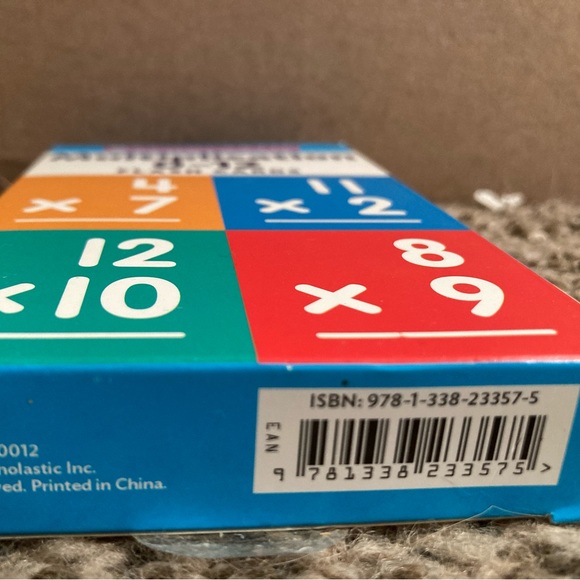 MULTIPLICATION 0-12 FLASHCARDS - Picture 3 of 3